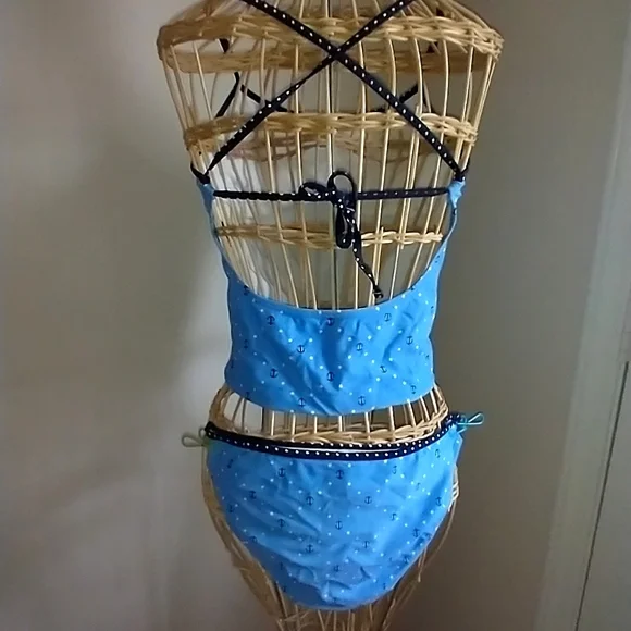 SOLD!!!Swimwear Polo Bathing suit U.S Polo Assoc tankini - Picture 2 of 13